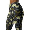Aop High Waisted Leggings Floral Patterned Skin Tight
