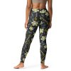 Aop High Waisted Leggings Floral Patterned Skin Tight