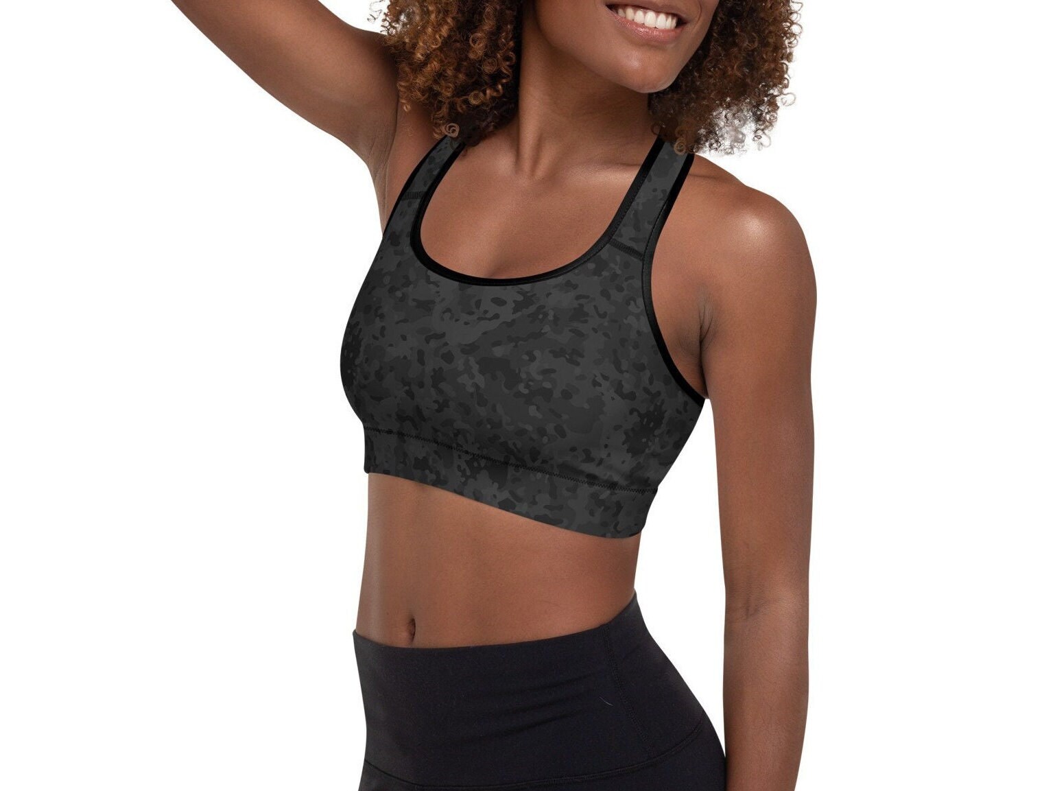 Urban Camo Padded Sportsbra Spandex Comfortable Womens Fitness Urban Camo Padded Sportsbra Spandex Comfortable Womens Fitness