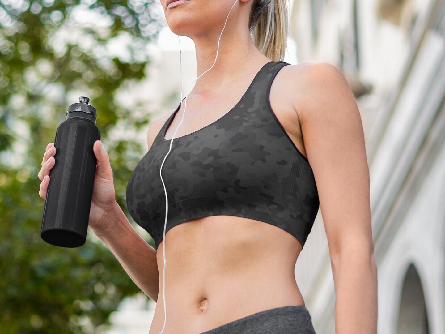 Urban Camo Padded Sportsbra Spandex Comfortable Womens Fitness Urban Camo Padded Sportsbra Spandex Comfortable Womens Fitness