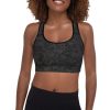 Urban Camo Padded Sportsbra Spandex Comfortable Womens Fitness
