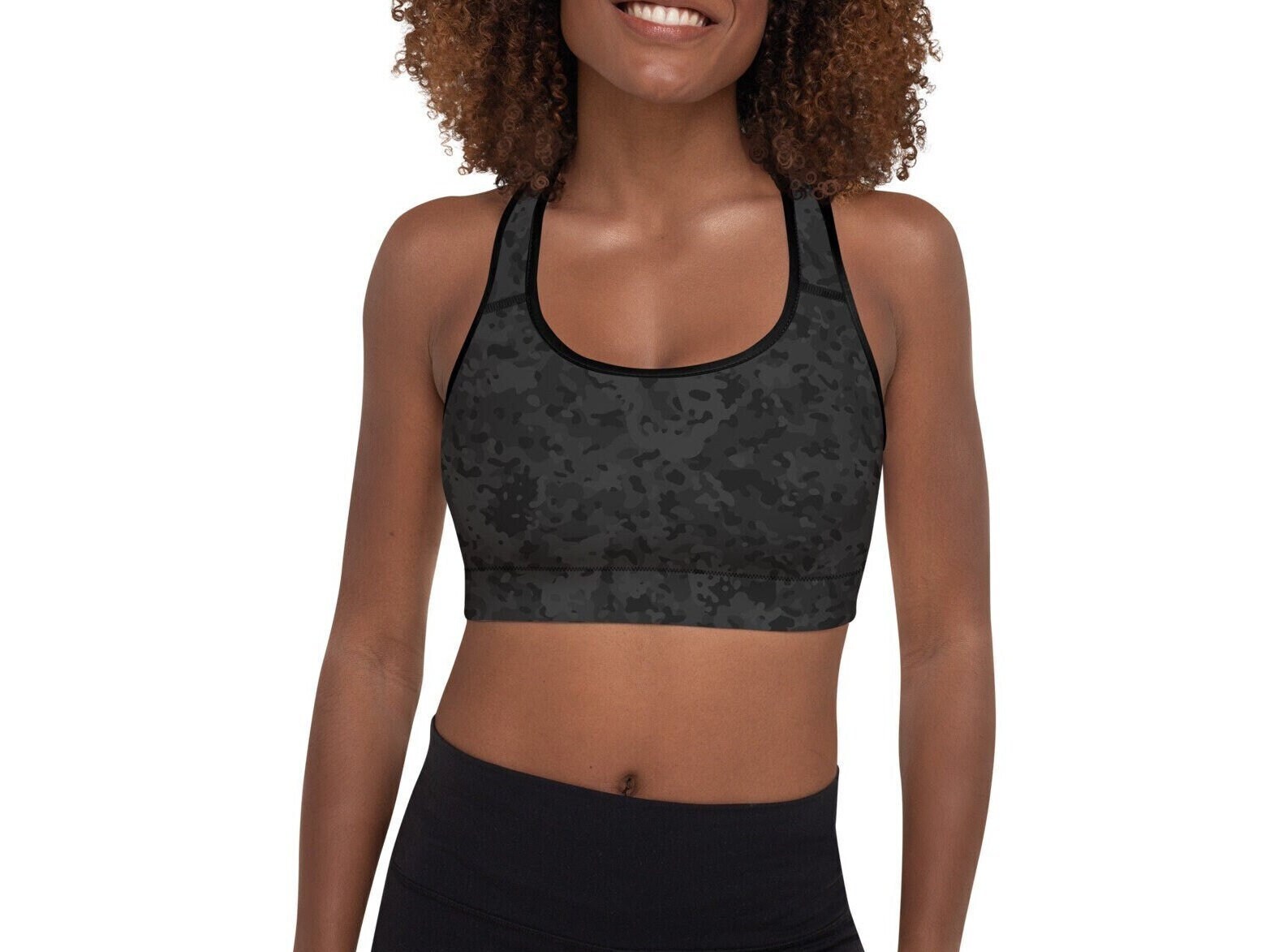 Urban Camo Padded Sportsbra Spandex Comfortable Womens Fitness Urban Camo Padded Sportsbra Spandex Comfortable Womens Fitness