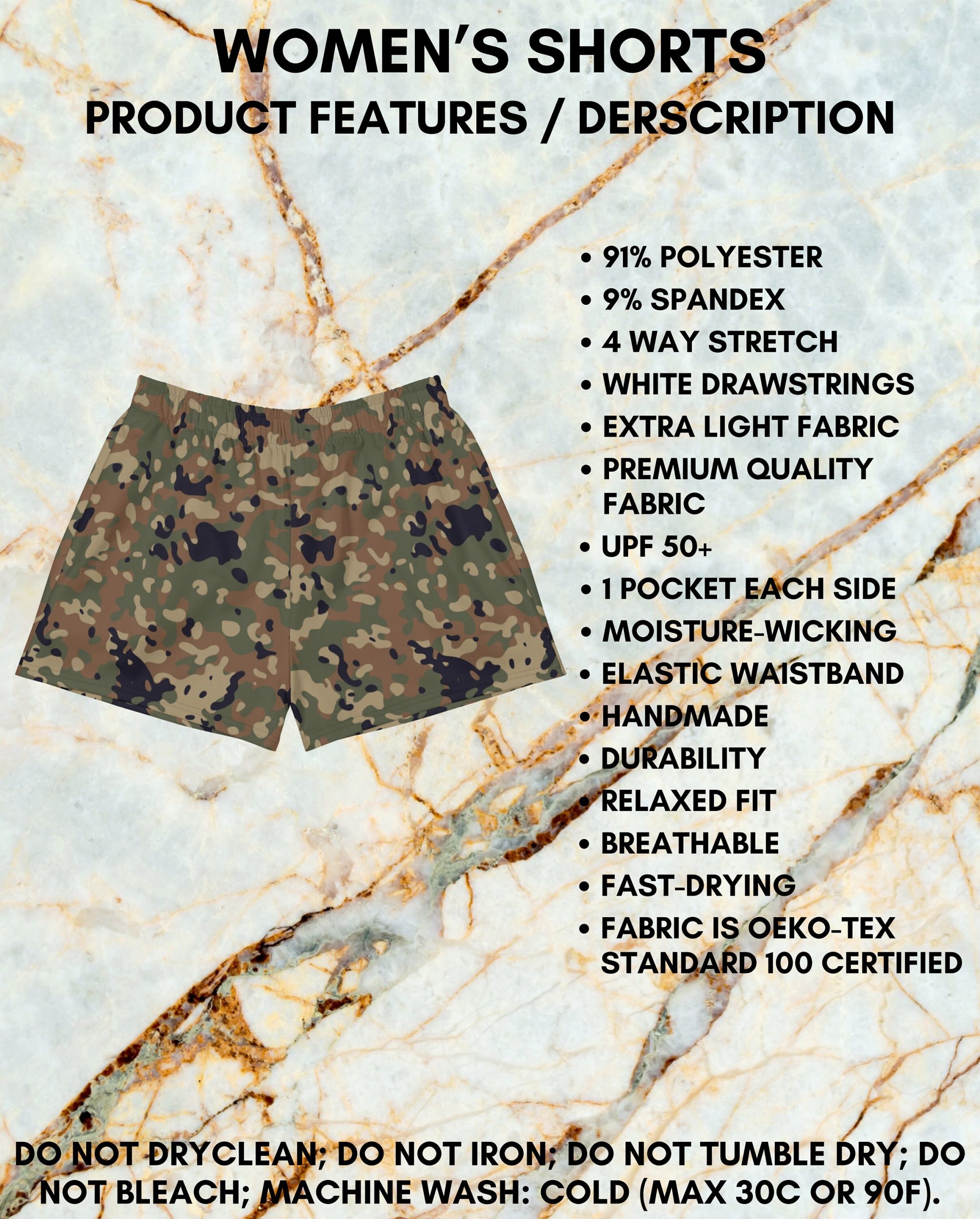 Forest Green Womens Camouflage Ultra Comfy Spandex Polyester Forest Green Womens Camouflage Ultra Comfy Spandex Polyester