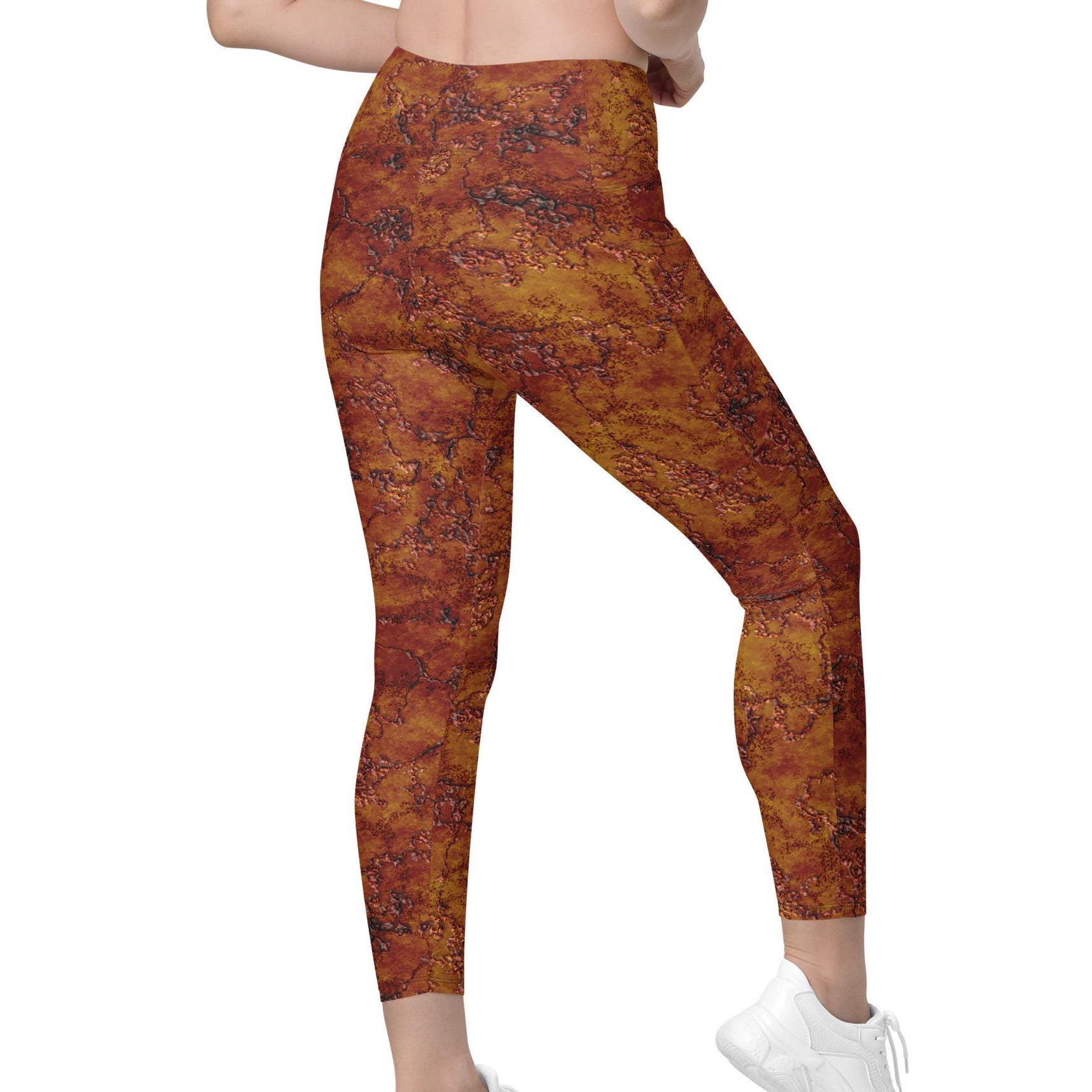 Copper Stone High Waist Girls Active Yoga Leggings Copper Stone High Waist Girls Active Yoga Leggings