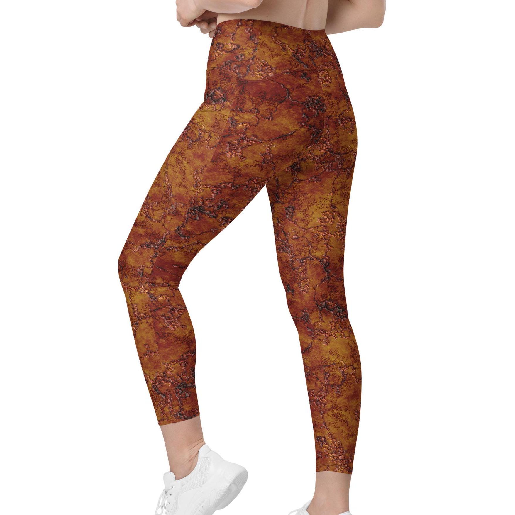 Copper Stone High Waist Girls Active Yoga Leggings Copper Stone High Waist Girls Active Yoga Leggings