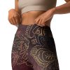 Velvet Radiance Ultra Comfy Bohemian Paisley High Waist