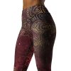 Velvet Radiance Ultra Comfy Bohemian Paisley High Waist