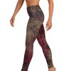 Velvet Radiance Ultra Comfy Bohemian Paisley High Waist