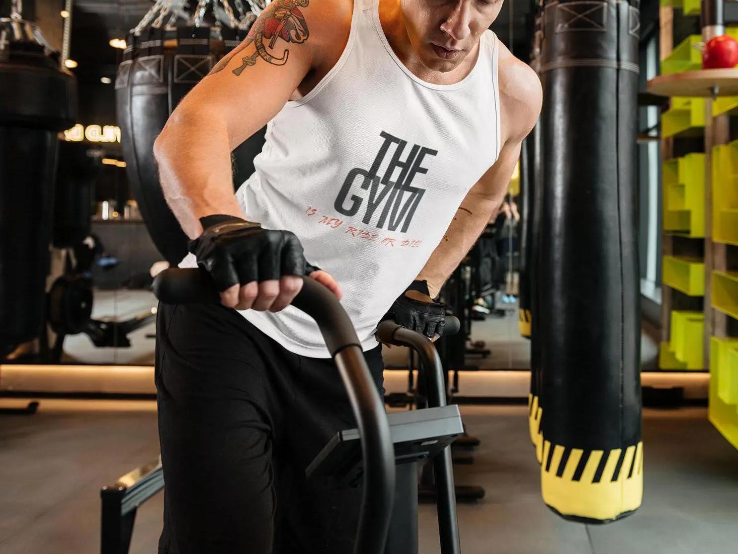 Men's Gym Tank Top Workout Sleeveless Shirt Fitness Men's Gym Tank Top Workout Sleeveless Shirt Fitness