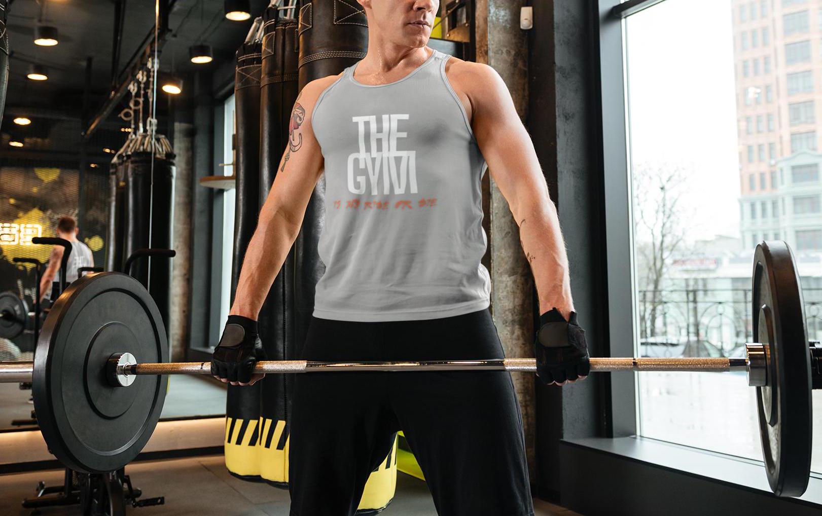 Men's Gym Tank Top Workout Sleeveless Shirt Fitness Men's Gym Tank Top Workout Sleeveless Shirt Fitness