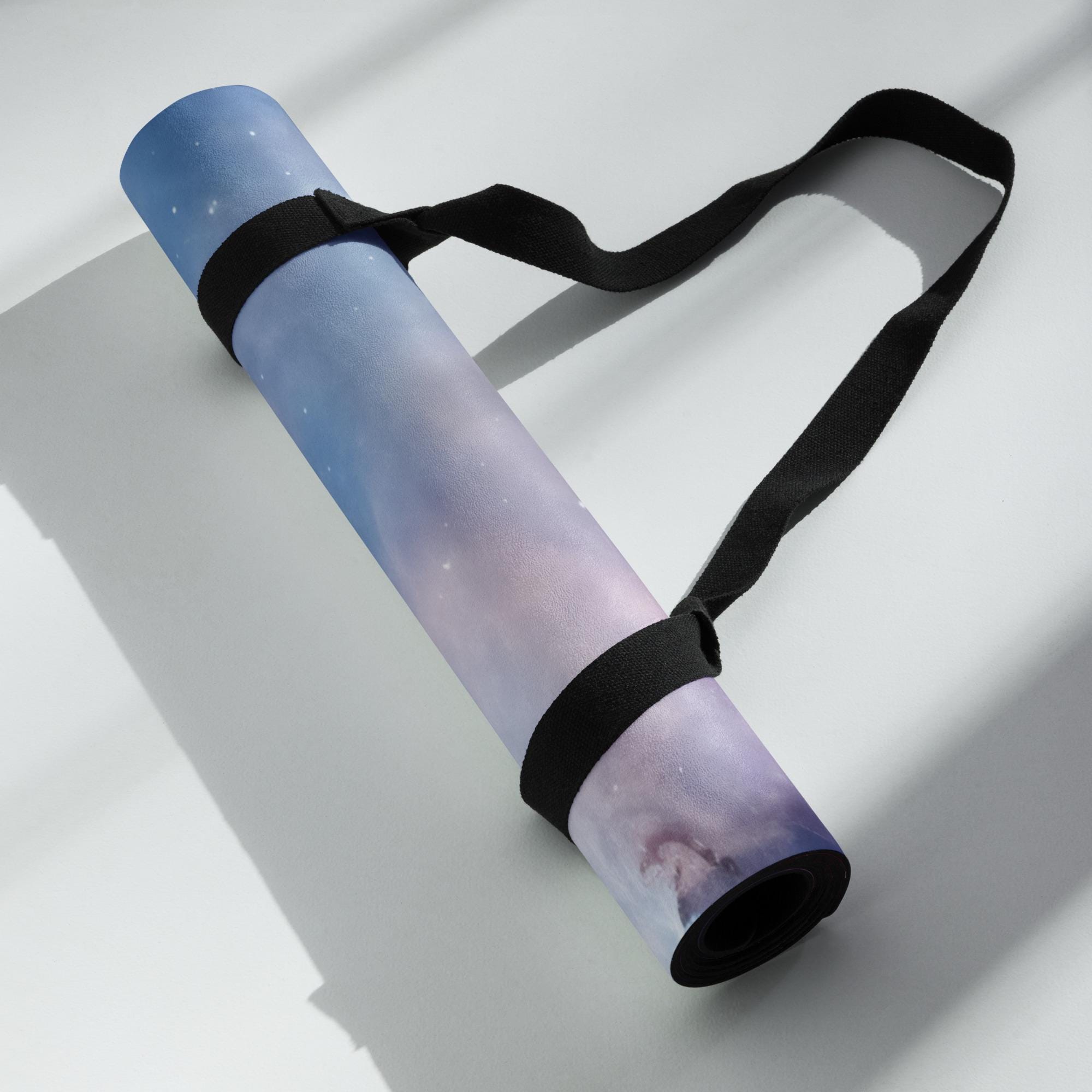 Galaxy Nebula Yoga Mat: Celestial Eco Friendly Fitness Galaxy Nebula Yoga Mat: Celestial Eco Friendly Fitness