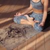 Occult Eye Design Durable Spiritual Yoga Mat Mystical