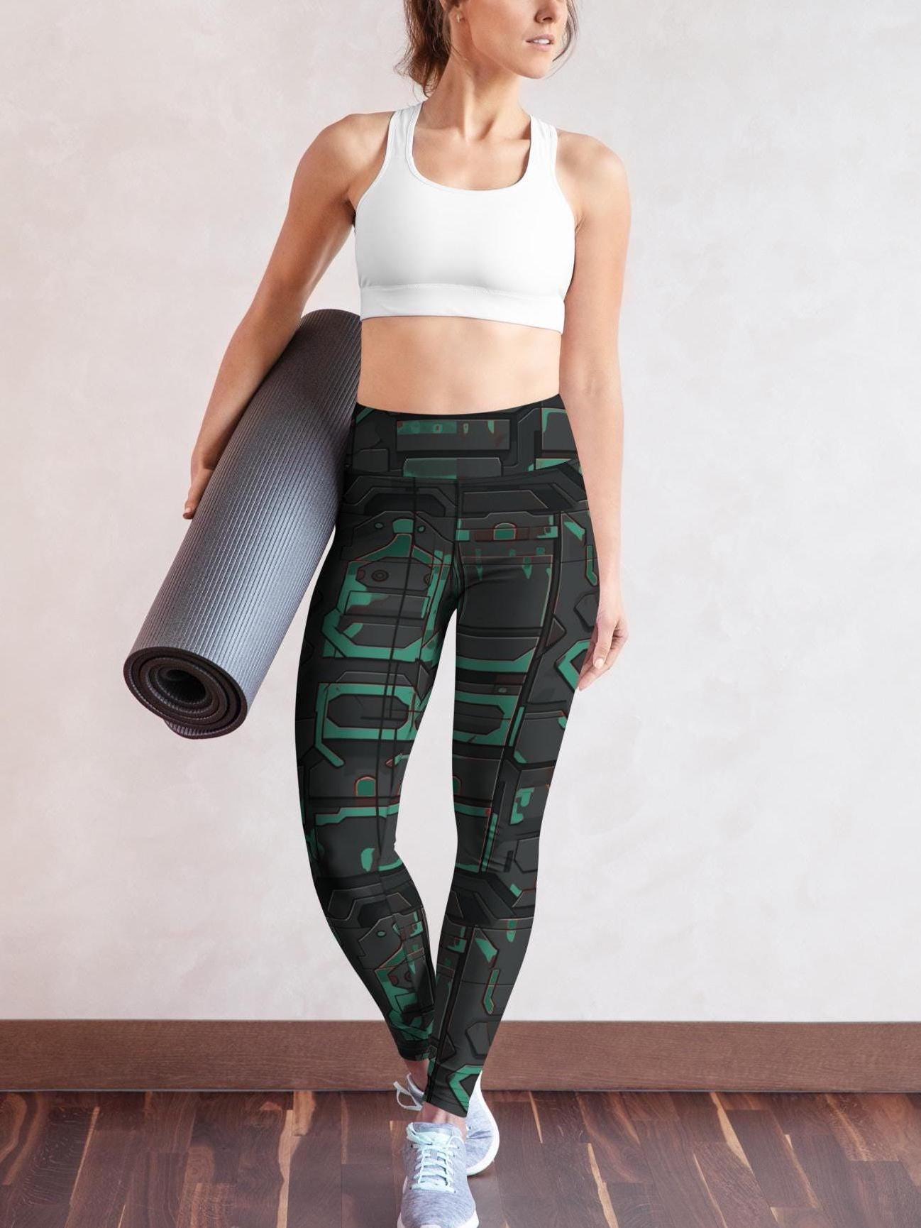 High Waist Spandex Workout Leggings: Squat Proof Activewear High Waist Spandex Workout Leggings: Squat Proof Activewear