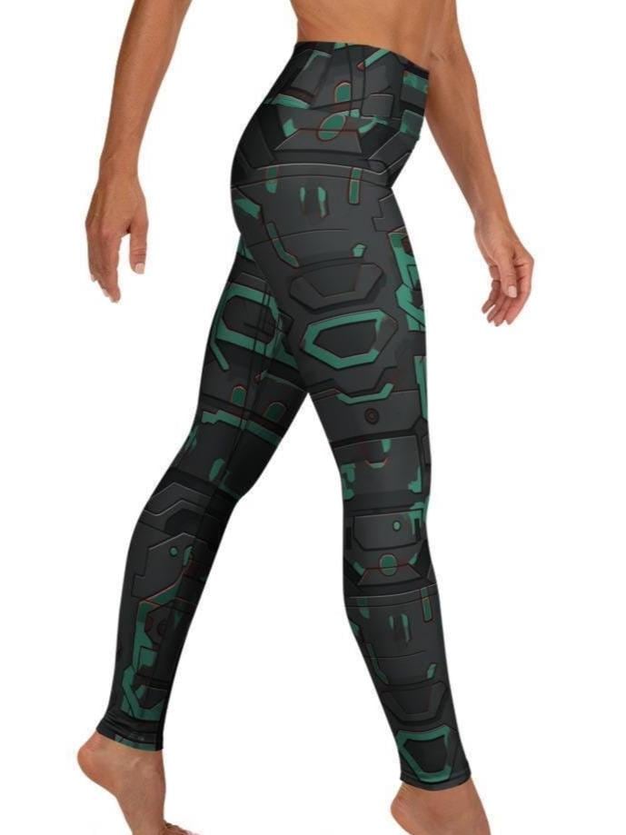 High Waist Spandex Workout Leggings: Squat Proof Activewear High Waist Spandex Workout Leggings: Squat Proof Activewear