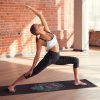 Pisces Unique Long Zodiac Style Yoga Mat Comfy