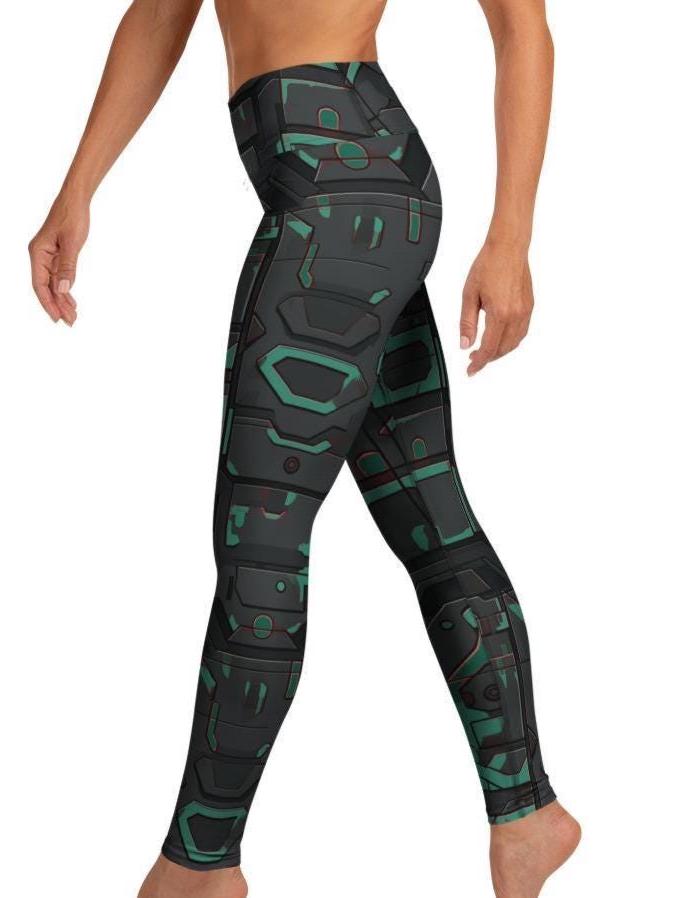 High Waist Spandex Workout Leggings: Squat Proof Activewear High Waist Spandex Workout Leggings: Squat Proof Activewear