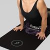 Gothic Style Sagittarius Zodiac Long Yoga Mat Skeletal