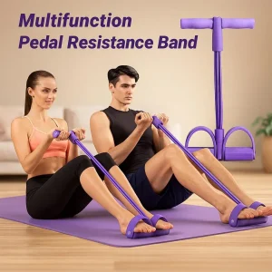 Multifunction Pedal Resistance Band Tube Fitness Equipment
