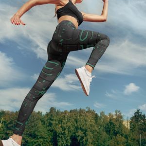 High Waist Spandex Workout Leggings: Squat Proof Activewear