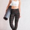 High Waist Print Leggings: Women's Yoga Workout Rave