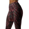 Blood Rose Gothic Yoga Leggings Women Unique Renaissance